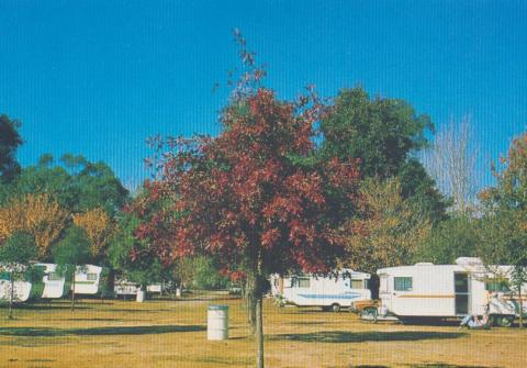 The picturesque Tawonga Caravan Park