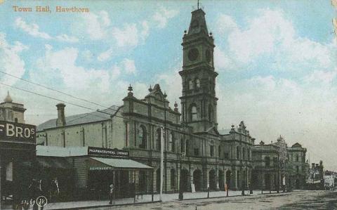 Town Hall, Hawthorn, 1912