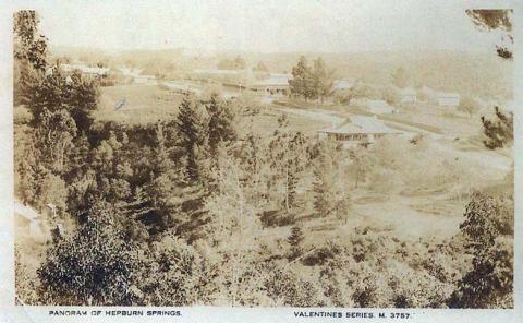 Panorama of Hepburn Springs, c1910