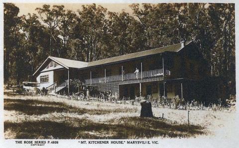 Guest house, Mount Kitchener House, Marysville, c1920