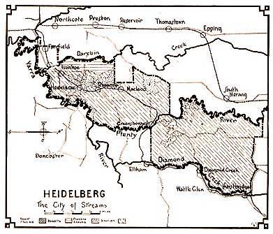 Heidelberg, the City of Streams, 1937