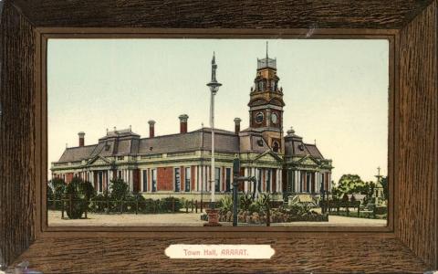 Town Hall, Ararat, 1910