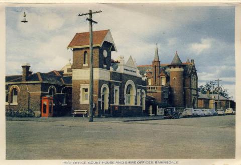 Post Office, Court House and Shire Offices, Bairnsdale