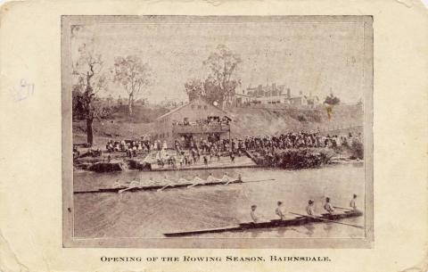 Opening of the Rowing Season, Bairnsdale