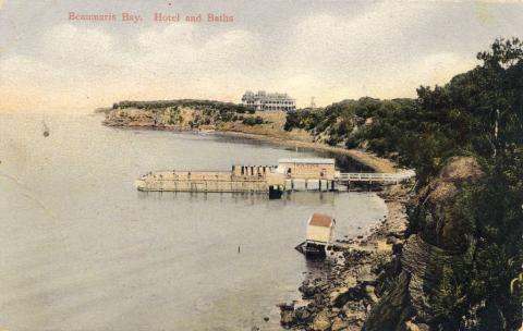 Hotel and Baths, Beaumaris Bay