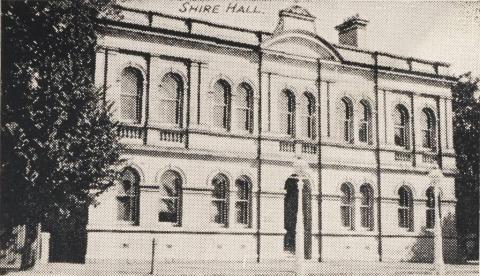 Shire Hall, Beechworth Shire