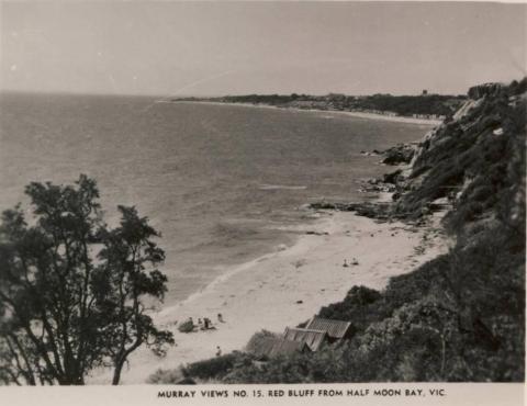 Red Bluff from Half Moon Bay, Black Rock