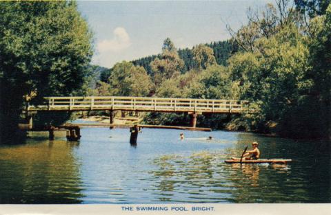 The swimming pool, Bright