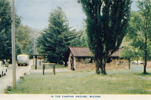 In the camping ground, Buchan