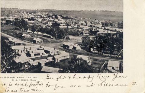 Casterton from the hill