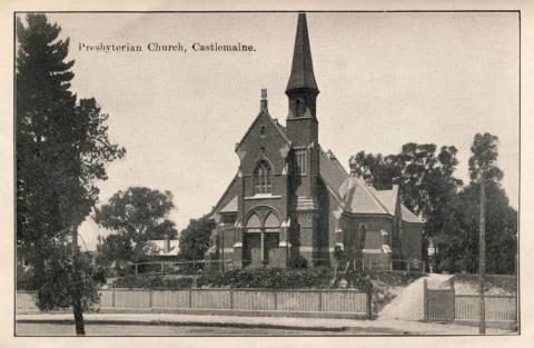 Presbyterian Church, Castlemaine, 1915