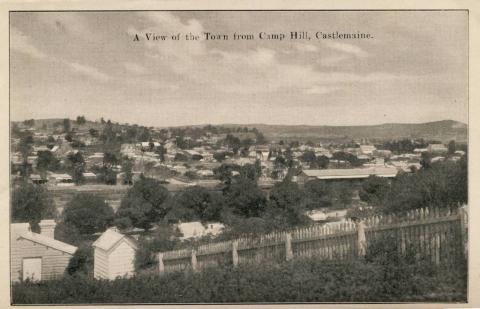 A view of the town from Camp Hill, Castlemaine, 1915