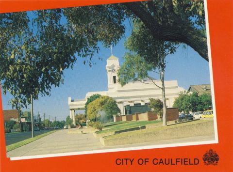 City Hall and offices, Caulfield