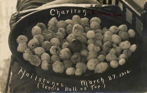 Hailstones, Charlton, 27 March 1914