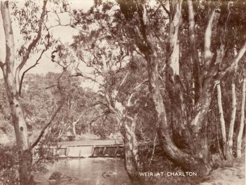 Weir at Charlton