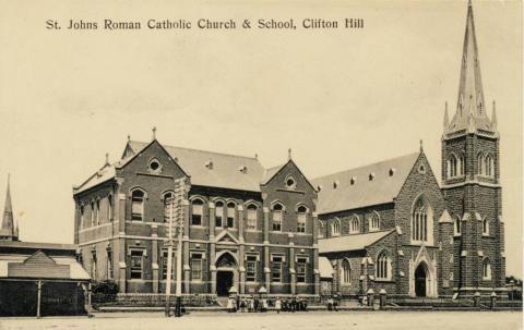 St Johns Roman Catholic Church & School, Clifton Hill