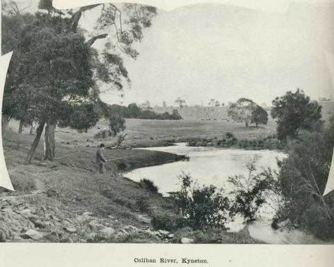 Coliban River, Kyneton, 1918