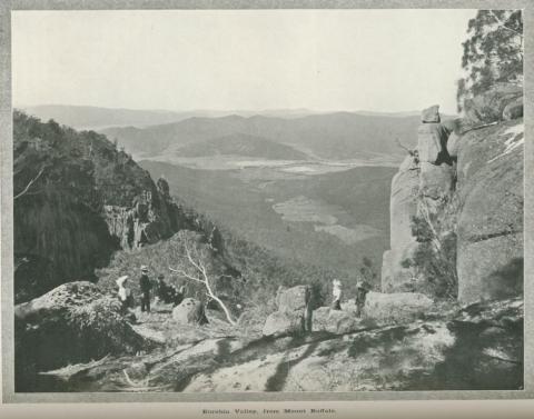 Eurobin Valley from Mount Buffalo, 1918