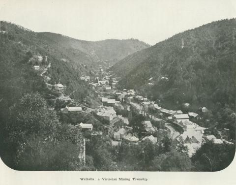 Walhalla, a Victorian mining township, 1918