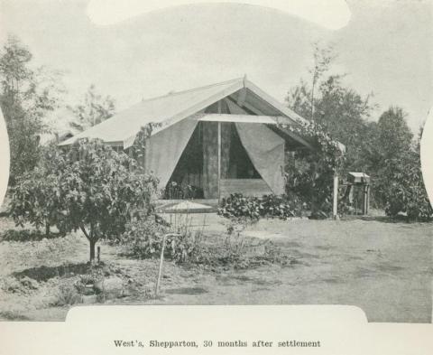 West's, Shepparton, 30 months after settlement, 1918