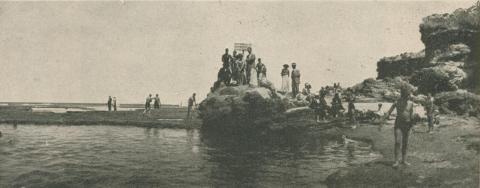 The Rock Swimming Pool - Ocean Beach, Sorrento, 1947-48