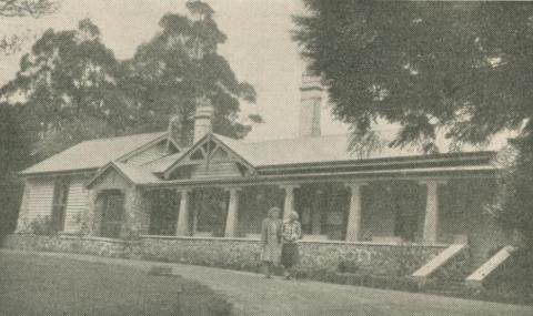 Osterley Park Guest House, Mount Macedon, 1947-48