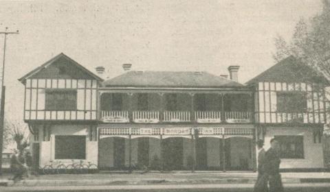 Border Inn, Bacchus Marsh, 1947-48