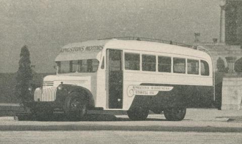 Kingston's Roadliners, Grampians, 1947-48