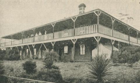 Mountjoy Boarding House, Mount Dandenong, 1918-20