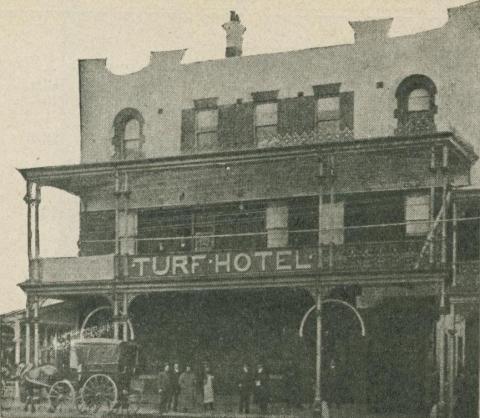 Turf Hotel, Ararat, 1918-20