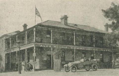 Commercial Hotel, Alexandra, 1918-20