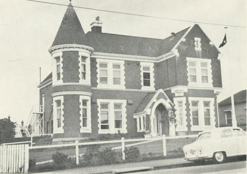 Kew R.S.S. & A.I.L.A. Memorial Clubrooms, 1960