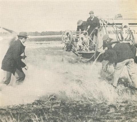 Rural Fire Brigade, Miners Rest, 1962