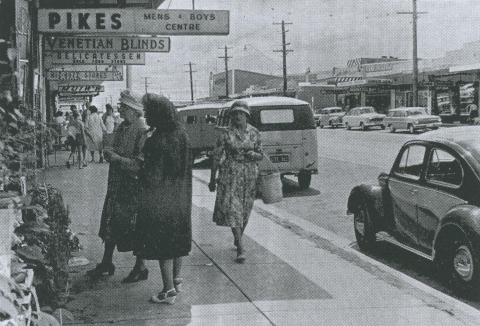 View of Keilor Road, Niddrie, 1963