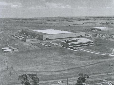 Caterpillar factory, Airport West, 1963