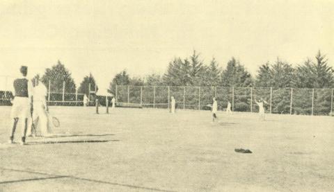 Patterson River Golf Links, Tennis Courts, Bonbeach, 1938