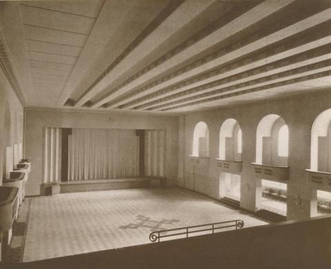 Town Hall, Main Auditorium, Ivanhoe, 1937