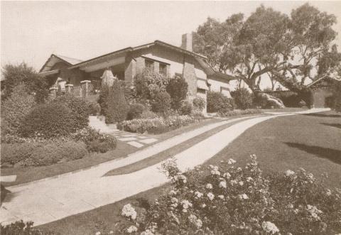 The Boulevard House, Ivanhoe East, 1937