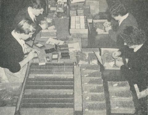 Packing Hypodermic Needles at a Portland Factory, 1960