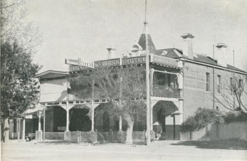 The Shamrock Hotel, High Street, Echuca, 1950