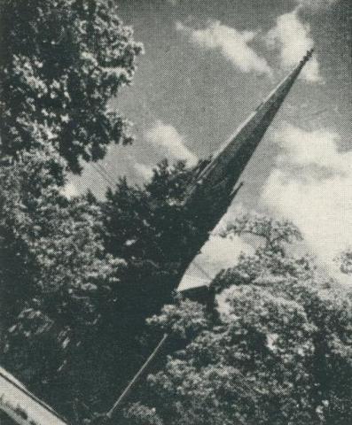 Church Steeple, Ballarat, 1957