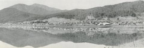 Mount Bogong and Mount Beauty township, c1960