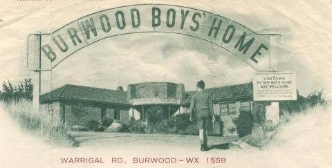 Burwood Boys' Home, 1954