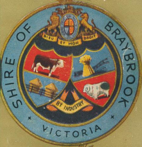 Shire of Braybrook Crest, 1947