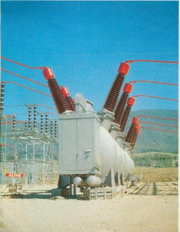 Circuit breakers, Dederang switch yard, 1971