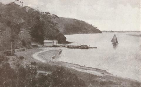 Kalimna Cove and Jetty, 1934