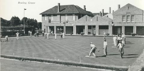 Mildura Working Man's Club, Bowling Greens, 1964