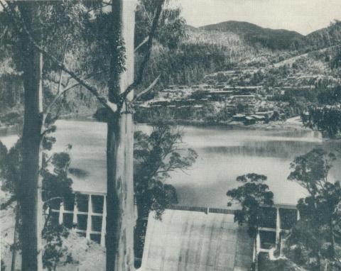 Bogong Village and Lake Guy, 1951