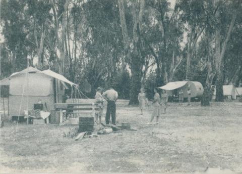 Camping Grounds, Wangaratta, 1951