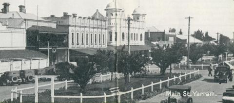 Main Street, Yarram, 1947